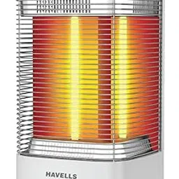 Havells Calenter 1050 Watt Room Heater With 3 Carbon Heating Tube| 3 Heat Setting| Tip Over Switch Protection| 3 Direction Heating| Upto 120min. Timer Setting| 2 Years Manufacturer Warranty (White)-picture-16