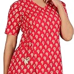 cotland fashions Jaipuri Cotton Angrakha Style Top for Women (Partial Open)-picture-22