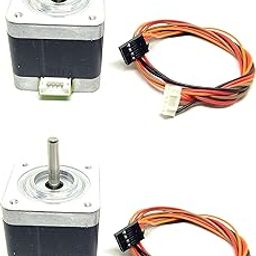 INVENTO 2Pcs Nema 17, 4 Kg-cm Bipolar Stepper Motor For CNC Robotics DIY Projects 3D Printer-picture-9