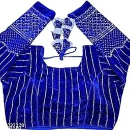 Womens Velvet Stylish Full Sleevess Blouse-picture-37