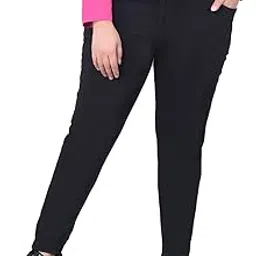 Womens Slim Fit Lycra Stretchable Denim Jeggings Plus Size Mid Rise, Ankle Length with Elasticated Waistband-image-20