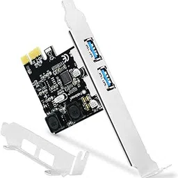 Feb Smart 2 Ports USB 3.0 Super Fast 5Gbps PCI Express (PCIe) Expansion Card for Windows XP,7,Vista,8,8.1,10Desktop Computer-Build in Self-Powered Technology-No Need Additional Power Supply(FS-U2-Pro)-picture-37