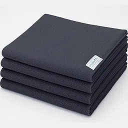 Softfern Premium Microfiber Cloth - 4 pcs - 40x40 cms - 340 GSM Grey, SkyBlue ! Thick Lint & Streak-Free Multipurpose Cloths - Automotive Microfibre Towels for Car Bike Cleaning Polishing Washing-image-99