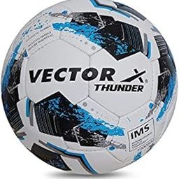 Vector X Thunder Football (Size-5) (Grey-Blue-Black)-picture-8