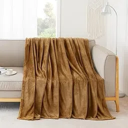 Sands® Hotel Quality Woollen Double Bed Duvet Cover with Zipper Closure, Ultra Soft Flannel,Quilt Cover King Size 90X 100 (Inches) (Beige)-picture-18