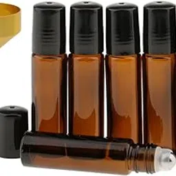 bnf® 6+1 Glass Bottle Roll On Essential Oils Eye Gel Cream Container,Brown 10ml Health & Beauty | Makeup | Makeup Tools & Accessories | Other Makeup Tools & Accs-picture-30