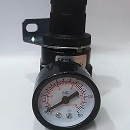 Pneumatic Air Regulator 1/4" Inch With Gauge For Compressor BSP Female Thread 1/4" AR-image-14