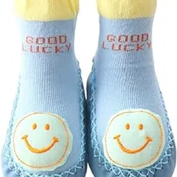Baby Boy Girls Anti-Skid Socks Shoe for Toddler Soft Cotton Breathable Sole Booties Kids Cute Stylish Non Slip Flexible Shoes | All Season Wear 3 month to 2 Yrs-picture-34