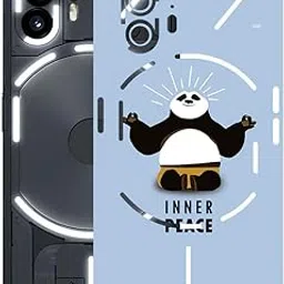 AtOdds Mobile Skin Sticker Wrap | Compatible for Nothing Phone 2 | Scratchproof Matte Finish | Full Coverage for All Sides & Camera Protection (Peace)-picture-23