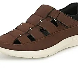 centrino Men's Fisherman EVA Sandals with Cushioned Insocks, Hook & Loop Strap, Trendy and Sporty Design, Premium Upper, Closed Sandal - For Spring Summer Travelling, Walking (2877)-picture-27
