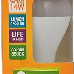 Wipro Garnet 14W LED Bulb for Home & Office |Cool Day White (6500K) | B22 Base|220 Degree Light Coverage |4Kv Surge Protection |400V High Voltage Protection |Energy Efficient | Pack of 1-picture-31