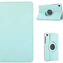 caseous Caseous® Synthetic Leather 360 Rotating Flip Back Cover Case for Samsung Galaxy Tab A7 Lite 8.7 inch (22.1 cm) SM-T220/T225 (Sky Blue)-picture-19