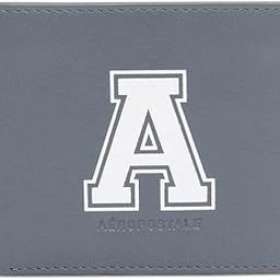 aeropostale Men Norfolk Leather Global Coin Wallet - Grey, No. of Card Slot : 4-picture-3