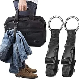 pmeixcy 2 pcs Luggage Straps with Ring Hooks and Buckle Premium Accessory Connecting for Travel Bag Closure Luggage Accessories (Bag Hook)-picture-28