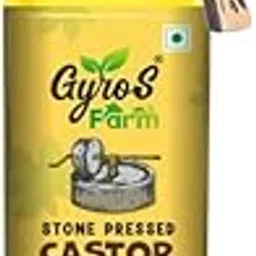 Gyros Farm Organic Castor Oil for Hair/Stone Cold-Pressed Arandi Tel– 100% Pure and Supports Hair Growth, Skin, Liver Detox and Joint Relief/Rich in Vitamin E-100 ml Glass Bottle-picture-14