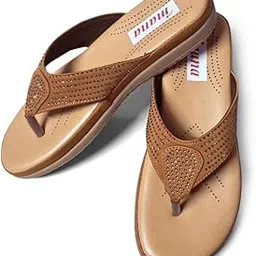 mana wear your passion Ladies Casual Slippers | Trendy Flat Chappals with Bow | Comfortable PVC Rubber Sole Sandals for Women-picture-11