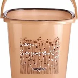 Nayasa Plastic Bucket Set of 20Ltrs (Brown Colour)-picture-13