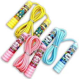 GLAZU Unicorn/Frozan/Sofia/Cartoon Print Skipping Rope for Kids Fun Activity for Kids (Pack of 3 ropes)-picture-12
