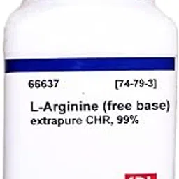 SRL L-Arginine extrapure CHR, 99%, 100GM Powder, CAS: 74-79-3, Molecular Formula : C6H14N4O2, Molecular Weight : 174.20, Storage: Room Temperature, Shelf Life: 60 Months, for laboratory use.-picture-21
