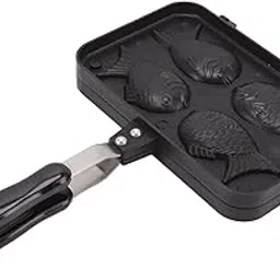Azonee Fish Shape Cake Maker Nonstick Pan, Double Sided Waffle Pan, Coating Aluminum Alloy Waffle Maker Pot, Home Kitchen Sandwich Breakfast Waffle Baking Mold-picture-46