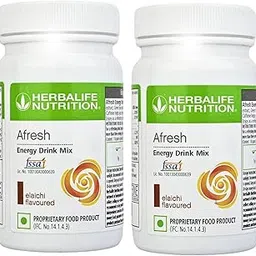 Herbalife Nutrition Afresh Energy Drink Mix Elaichi Flavor-50g (Pack Of 2)-picture-15
