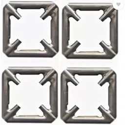 Qwid Universal Removable Metal Square Burner Stand Holder for Small Kadai, Bowls, Vessels, Pan, Pots, Utensils, Vagharia, Vati, and Burtan Pack of 4-picture-20