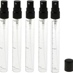 bnf® 5x Empty Perfume Aftershave Spray Bottles Refillable Fine Mist Sprayer 10ml Black Health & Beauty | Makeup | Makeup Tools & Accessories | Other Makeup Tools & Accs-picture-19