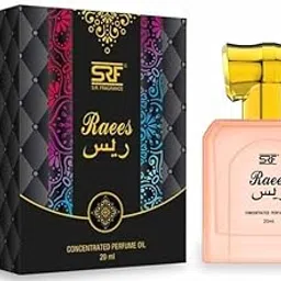 SIYAROMA Attar 20ml | Concentrated Perfume Oil | Premium Long Lasting Non-Alcoholic Arabic Fragrance | Luxury Oriental Perfume for Men & Women | Original Unisex Alcohol-Free Attar (Raees)-image-1