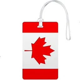 PVC with Silicon Band, Canadian Luggage/Suitcases Tags Ideal for International Travel (Multicolour)-image-99