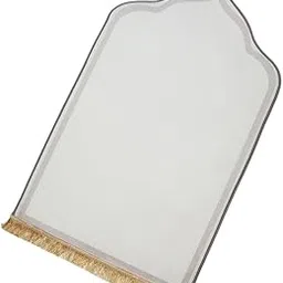 ATORSE Praying Rug Floor Mat Folding Non Slip for Decoration Travel Father Day White-image-37