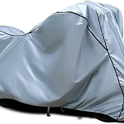 Waterproof Two Wheeler Scooter Body Cover Compatible for TVS Jupiter Grande Water-Resistant | Heavy Duty | Dustproof| UV Protection | Fits All Models | Silver-picture-17