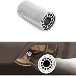 Supremechoice Car A1 Quality Single Oval Pipe Car Exhaust Silencer Tipe Chrome For Maruti Car 800-image-17