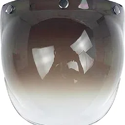 merishopp Bubble Shield for Biltwell Bonanza 3-Snap Motorcycle Helmets 5-picture-56