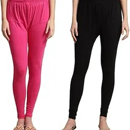 belle volly Cotton Lycra Churidar Leggings for Women, Full Length, Free Size-picture-49