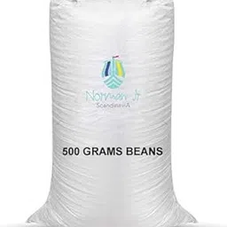 NORMAN JR Premium Virgin Grade Thermocol Balls Refill for Pillows, Sofa, Bean Bags, Soft Toys & Beans for Bean Bag Refill 500 Gram (White)-picture-12