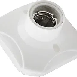 Ubervia® E27 Lamp Holder Screw Light Bulb Socket Adapter with Porcelain Head-image-71