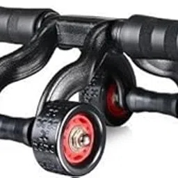 Ab Exerciser,Gym - Multipurpose Fitness Equipment for Men and Women Portable Trainer (Ab Roller & Push Up Bar)-picture-26