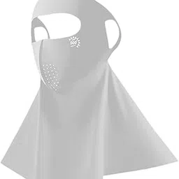 bnf Sun Protection Face Cover Neck Face Cover Breathable for Women Beach Light Grey|Clothing Shoes & Accessories | Other Clothing Shoes & Accessories-picture-22