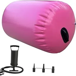 JAZZY PEARLS® Gymnastics Mat Non Slip for Coordination Home Use Yoga Exercise Pink-Sporting Goods-Fitness, Running & Yoga-Fitness Equipment & Gear-Exercise Mats-1 Gymnastics Roller1-picture-38