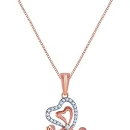 p.c. chandra jewellers Gold and Diamond Pendant for Women-picture-13