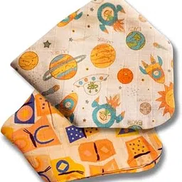Timbuktoo's Reversible Premium 100% Organic Muslin Cotton Baby Bib, Double-Layered Protection, Bandana Style with Snap Button, Multi-use as Handkerchief, Wings of Wonders Set of 2, 0 Months and Up-picture-11