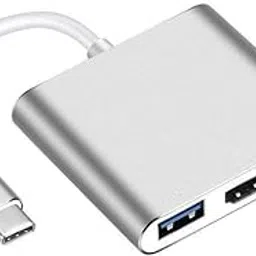 Tobo USB-C to HDMI Adapter, 3 in 1 Type-C to HDMI Multiport Adapter Converter with USB 3.0 Port and USB C Charging Port (USB-C-3-IN-1-HDMI 4K) - TD-221TC-picture-14