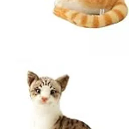 Bnf® 2pcs Simulation Siamese Cats Animal Plush Padding Stuffed for Birthday Gift Baby | Toys for Baby | Plush Baby Toys-image-2