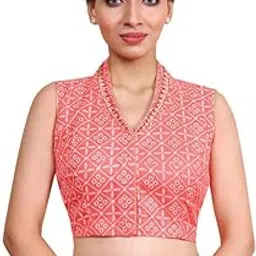 rene Fashion Neck Casual Cotton Blend Women Sleeveless Blouse(MD-005750@@P)-picture-26