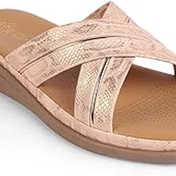 tresmode SLIDE Women's Flats Sandals Footwear - Round Open Toe Ladies Dress Soft Comfortable Durable-picture-26