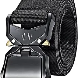 jettream Tactical Belt, Military Hiking Rigger 1.5" Nylon Web Work Belt with Heavy Duty Quick Release Buckle-picture-25