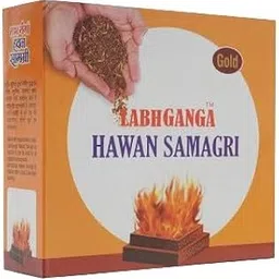 LABH GANGA Hawan Samagri |100% Pure and Natural | Mixture of Various Dried Herbal Roots and Leaves for Vedic Yagya Pujan Hawan Worship, (400gm)-picture-22