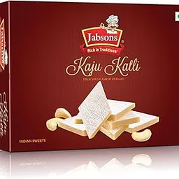 Jabsons Kaju Katli 400g | Premium Cashew Mithai | Traditional Indian Sweet Made with Cashew Nuts | Kaju Barfi | No Added Colours | Great Sweets Gift Pack for Festival-picture-13