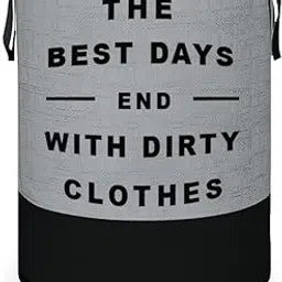 LAXIS Laundry Basket, Heavy Duty Laundry Basket, Clothes Storage Basket for Blankets, Laundry Room Organizing, Bedroom, Large Dirty Clothes Bag for Dorm, Apartment and Laundromat-image-30