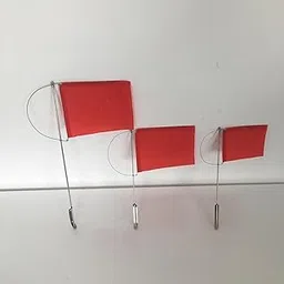 Merishopp Marine Mast Wind Indicator Red Sturdy SS304 for Sailing Boat Yacht 190mmx150mm-picture-11